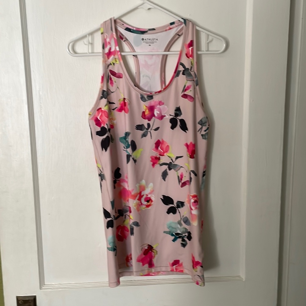 Athleta Floral Tank